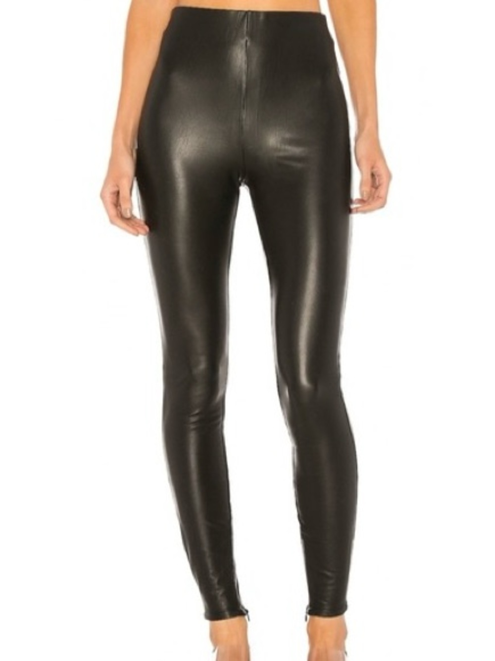 Lovers and Friends from REVOLVE Zip Faux Leather Leggings Black